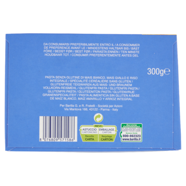 Barilla Pasta Tagliatelle Senza Glutine 300 g