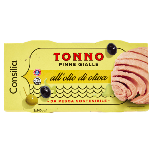 Consilia Tonno all'Olio di Oliva 2x140 g
