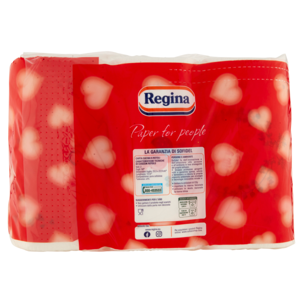 Regina di Cuori carta cucina 6 rotoli