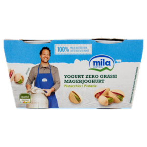 Mila Yogurt Zero Grassi Pistacchio 2 x 125 g