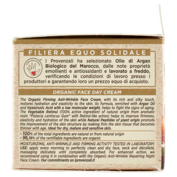 I Provenzali Bio Crema Viso Biologica Argan 50 mL