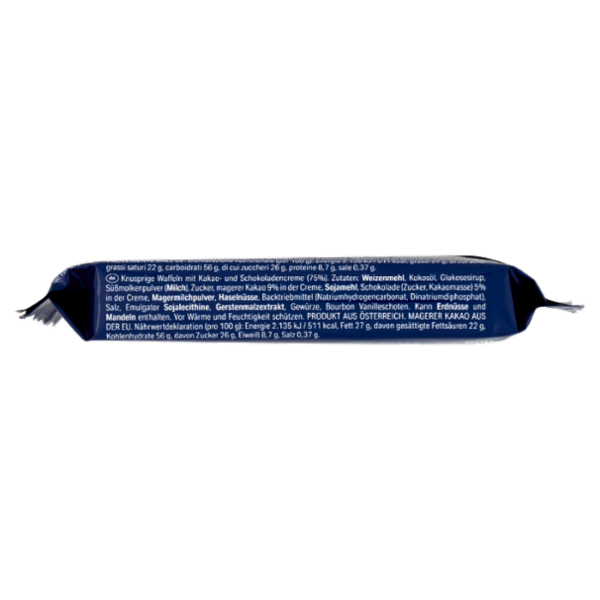 Loacker Classic Cremkakao Wafer con crema al cioccolato e cacao nobile Wafers 45g