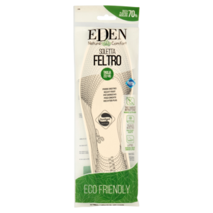 Eden Natural Comfort Soletta Feltro Taglia 22/46