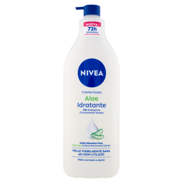 Nivea Crema Corpo Aloe Idratante Pelle normale o secca 500 ml