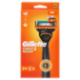 Gillette Rasoio Uomo Fusion5 Power a 5 lame, 1 Manico + 2 Lamette Barba