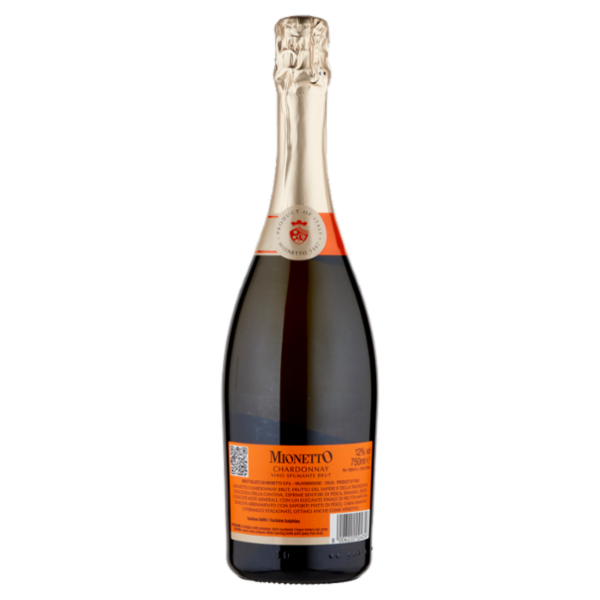Mionetto Chardonnay Vino Spumante Brut 750 ml