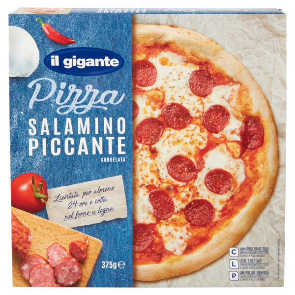 IL GIGANTE Pizza Salamino Piccante Surgelata 375 g