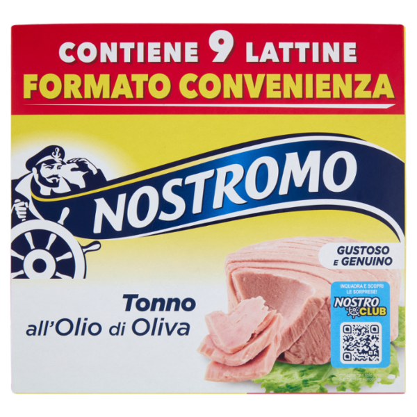 Nostromo Tonno all'Olio di Oliva 9 x 60 g