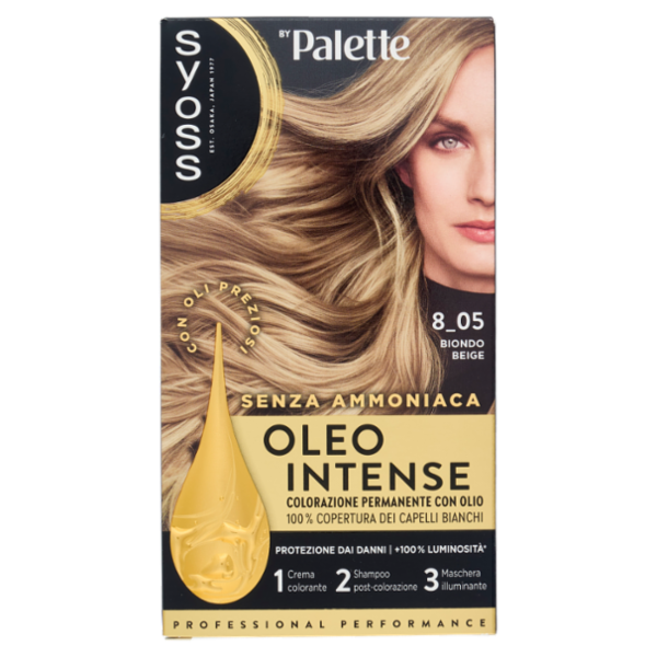 Syoss By Palette Oleo Intense 8-05 Biondo Beige
