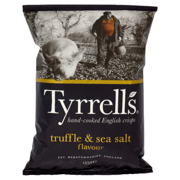 Tyrrell's truffle & sea salt flavour 135 g