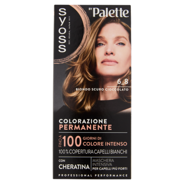 Syoss By Palette Colorazione Permanente 6_8 Biondo Scuro Cioccolato