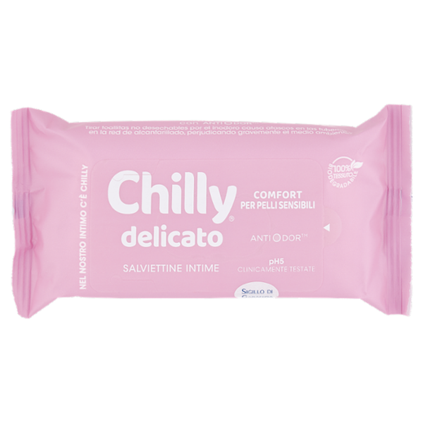 Chilly delicato Salviettine Intime 12 pz