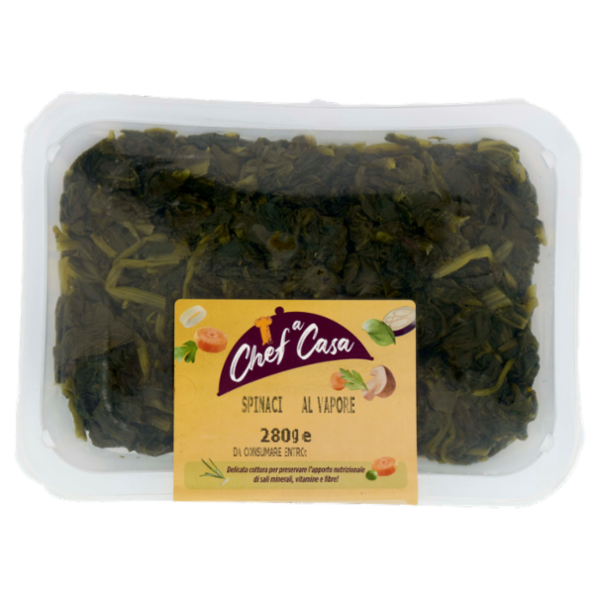 Chef a Casa Spinaci al Vapore 280 g