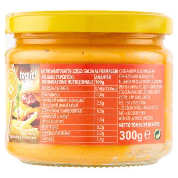 El Sabor Cheese Dip 300 g