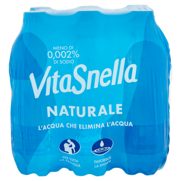 Vitasnella Naturale 6 x 0,5 L