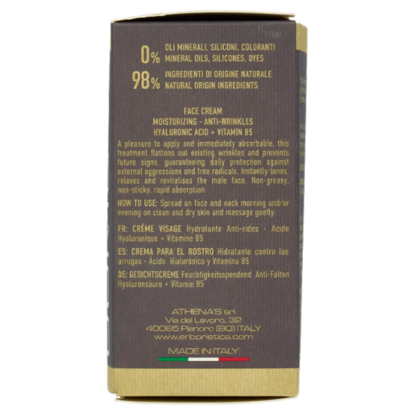 l'Erboristica Uomo Crema Viso Idratante Anti-Rughe 50 ml