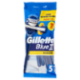 Gillette Blue II Slalom Rasoio da Uomo Usa e Getta a 2 Lame con Testina Oscillante 5 Rasoi