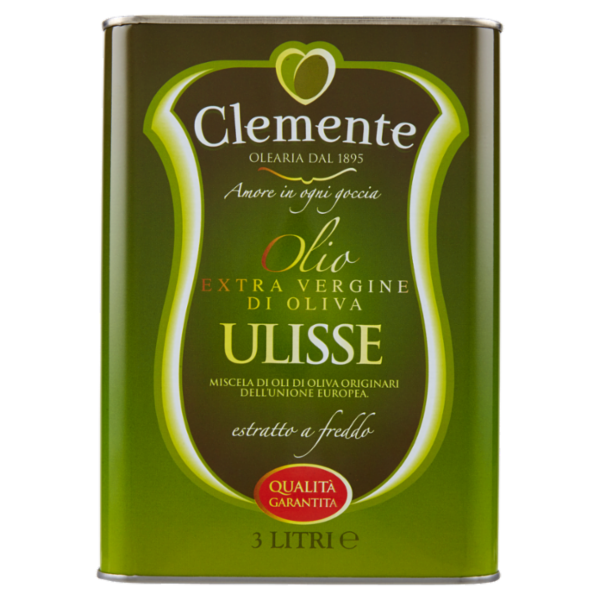Clemente Olio Extra Vergine di Oliva Ulisse 3 l