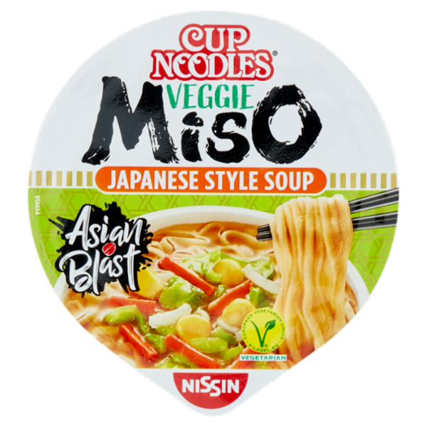 Nissin Cup Noodles Veggie Miso 67 g