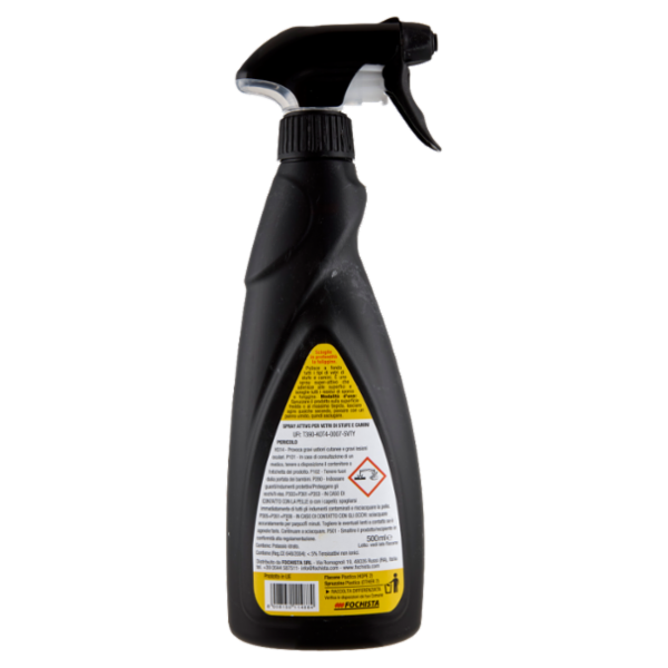 Fochista Spray Attivo per Vetri di Stufe e Camini 500 ml