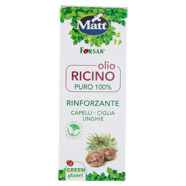 Matt olio Ricino Rinforzante Capelli - Ciglia - Unghie 100 ml