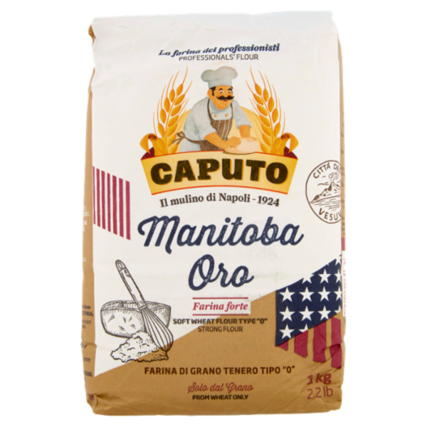 Caputo Manitoba Oro Farina di Grano Tenero Tipo 