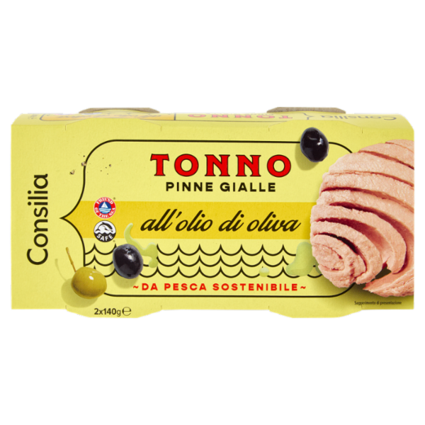 Consilia Tonno all'Olio di Oliva 2x140 g