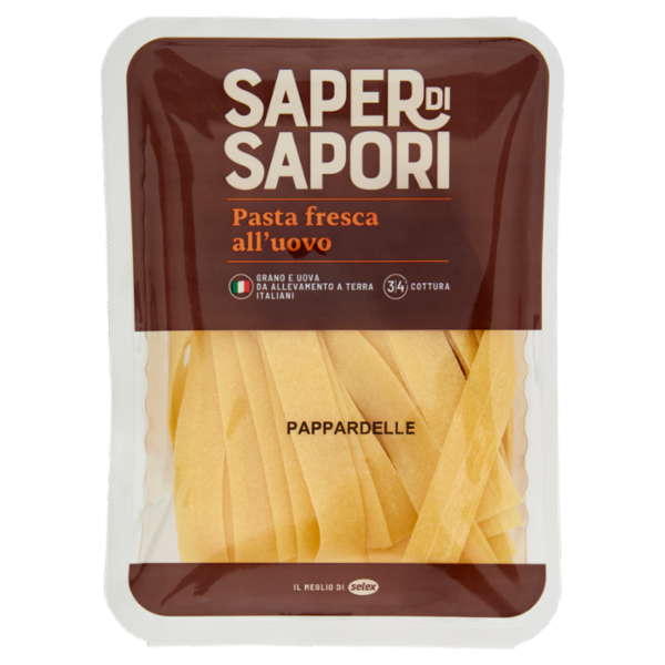 Selex Saper di Sapori Pasta Fresca all'Uovo Pappardelle 250 g