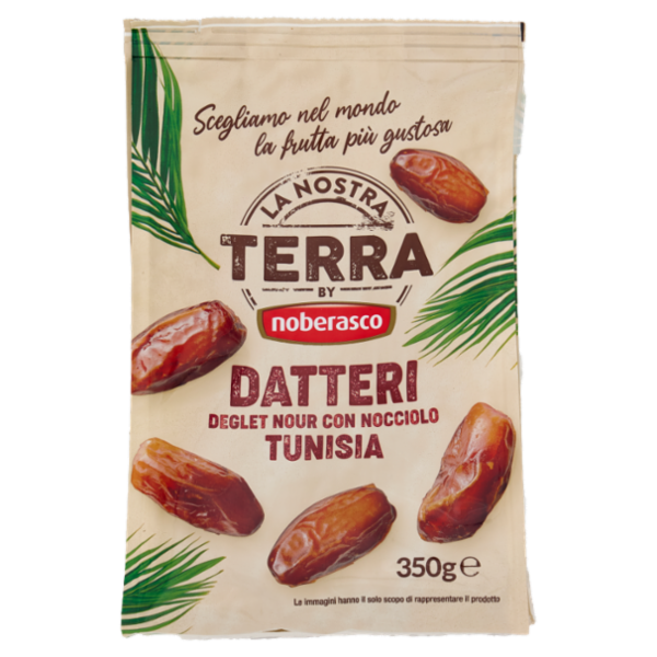 La Nostra Terra Datteri Deglet Nour con Nocciolo Tunisia 350 g