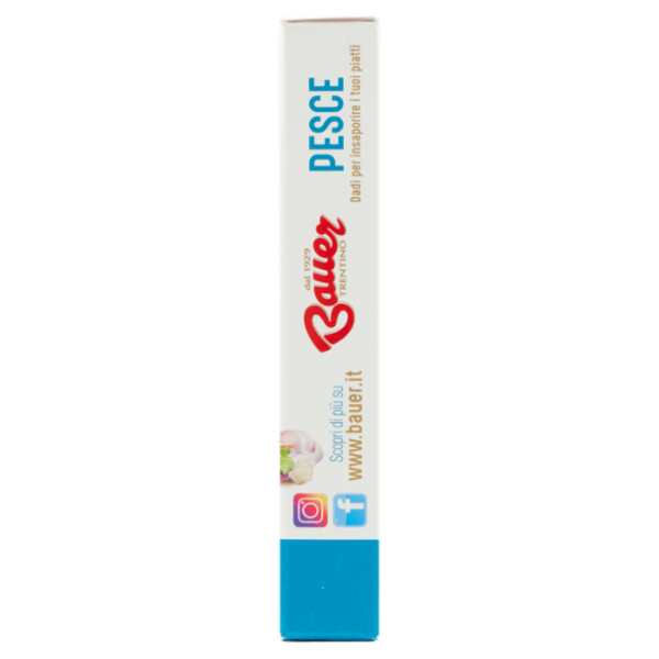 Bauer Pesce Dadi per insaporire i tuoi piatti 6 x 10 g