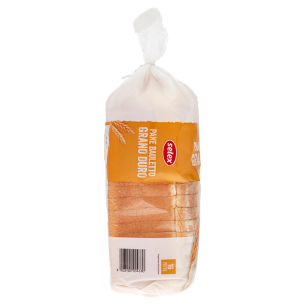Selex Pane Morbido con Grano Duro a Fette 400 g