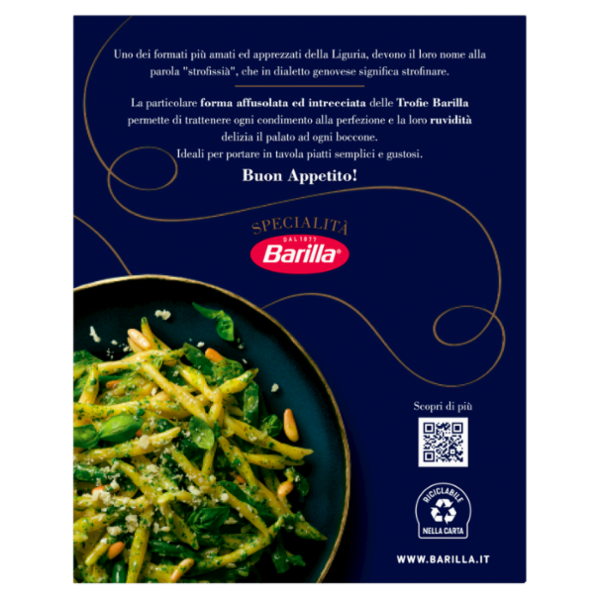 Barilla Pasta Specialità Trofie 500g