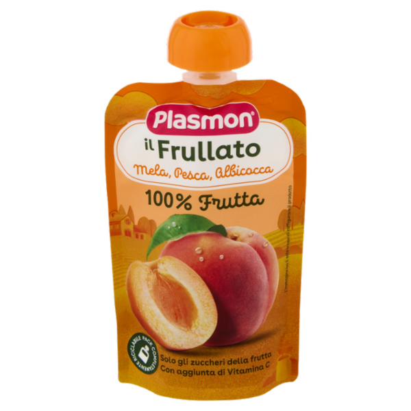Plasmon il Frullato Mela, Pesca, Albicocca 100 g