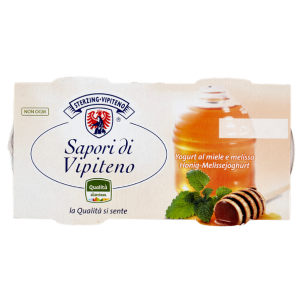 Sterzing Vipiteno Sapori di Vipiteno Yogurt al miele e melissa 2 x 125 g