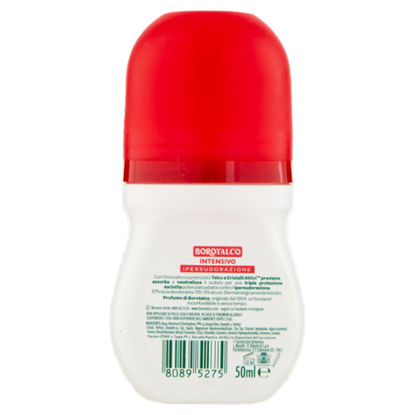 Borotalco Intensivo Profumo di Borotalco Deo Roll On 50 ml