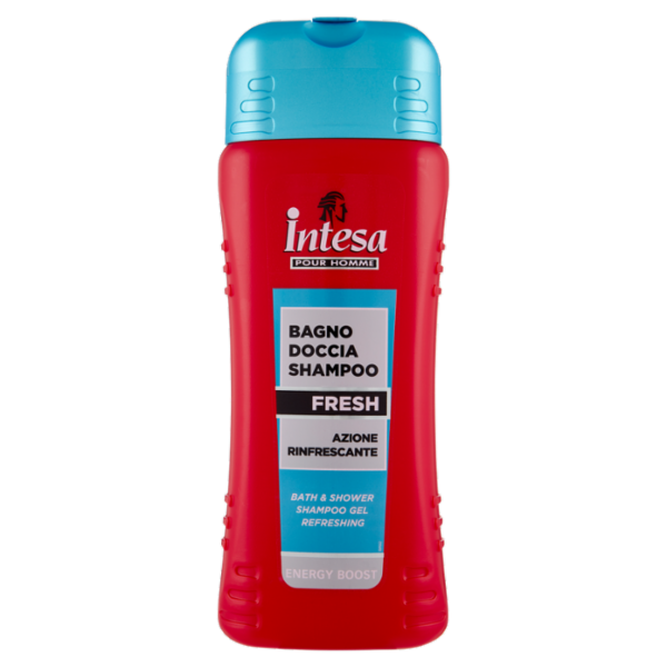 Intesa Pour Homme Bagno Doccia Shampoo Fresh Energy Boost 500 mL