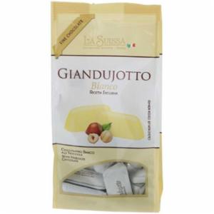 La Suissa Sacchetto Gianduiotti Bianchi 18% Nocciole 150g