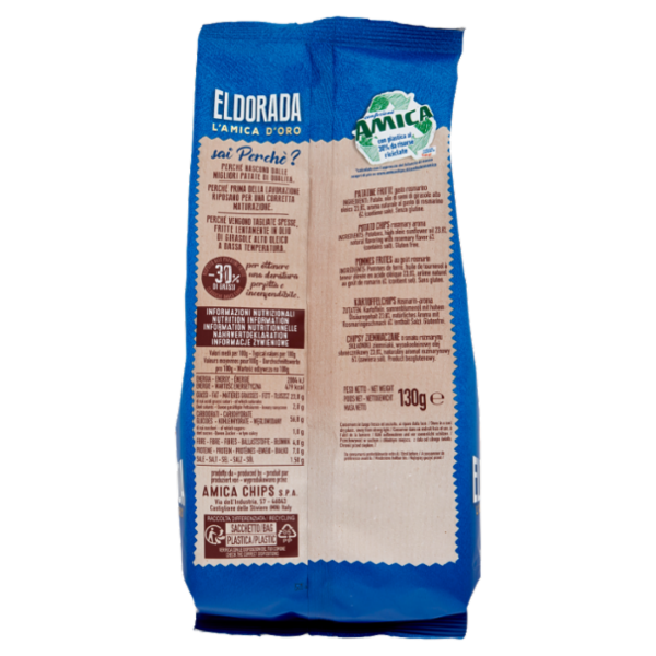 Amica Chips Eldorada Gusto Rosmarino 130 g