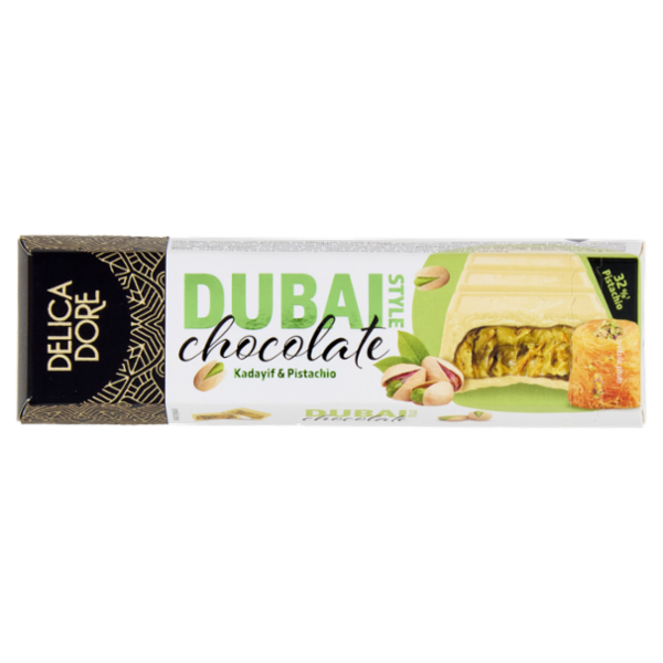 Delicadore Dubai Style chocolate Kadayif & Pistachio 70 g