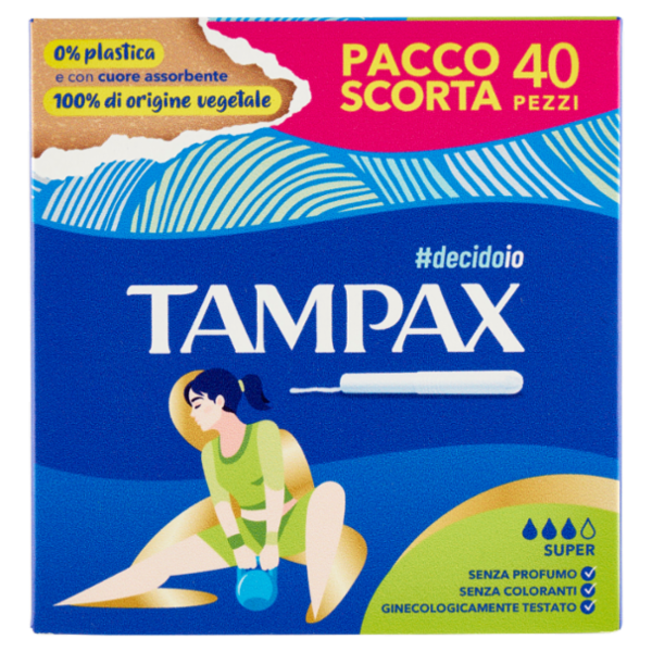 Tampax Super 40 pz