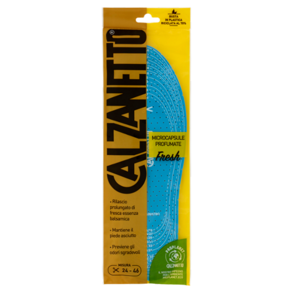 Calzanetto Fresh Microcapsule Profumate Misura 24-46