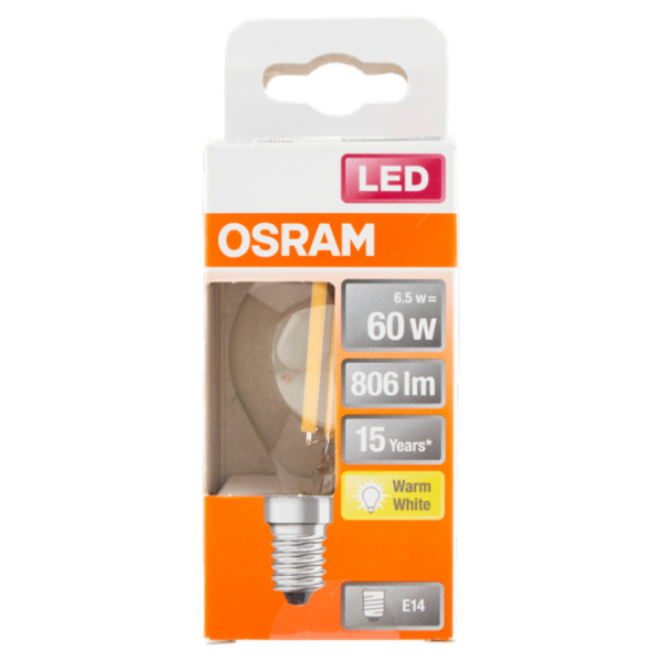 Osram Led Star Classic P 60 Warm White 6.5 W E14