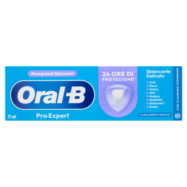 Oral-B Pro-Expert Dentifricio Sbiancante Delicato 75 ml