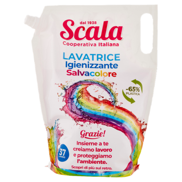 Scala Lavatrice Igienizzante Salvacolore ecoricarica 1500 ml