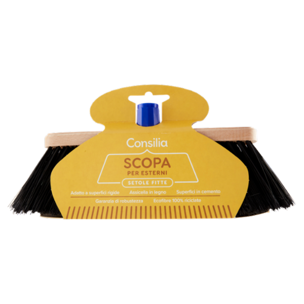 Consilia Scopa per Esterni Setole Fitte