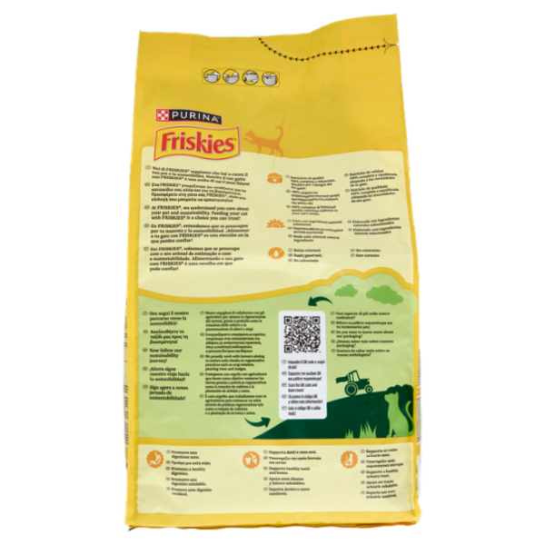 PURINA FRISKIES Adult Coniglio e Pollo e con Verdure 4kg