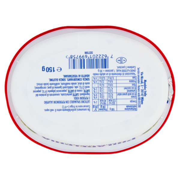 Philadelphia Formaggio Fresco Spalmabile con Peperonicini Jalapeño e Peperoni Verdi - 150 gr