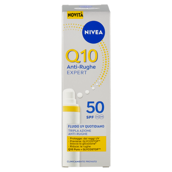 Nivea Q10 Anti-Rughe Expert SPF 50 Fluido UV Quotidiano 40 ml