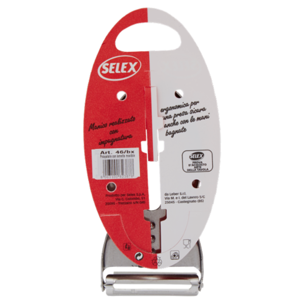 Selex Arte della Tavola Pelapatate con Lametta Movibile