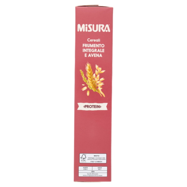 Misura Protein Cereali Frumento Integrale e Avena 320 g